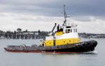 ID 4292 YORK SYME (1961/141grt/IMO 5396090) - built in Adelaide, South Australia, she is seen here in Auckland, New Zealand.